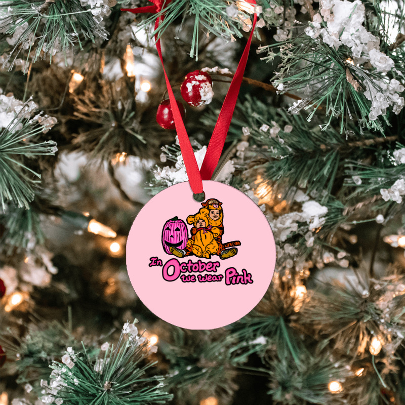 October Pink Humor Ornament | Artistshot