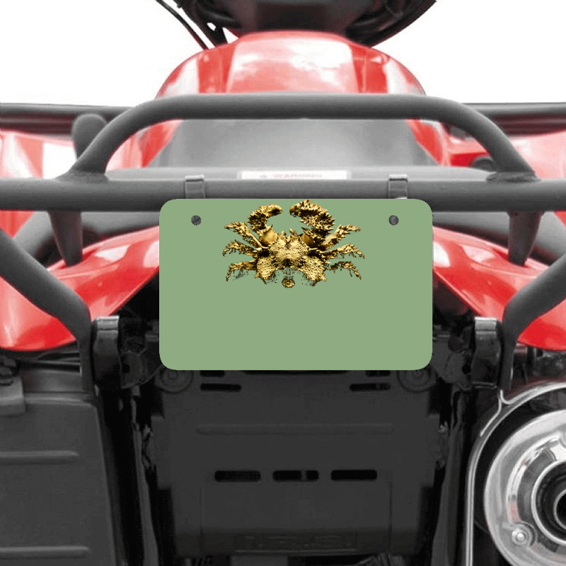 Crab Nature Atv License Plate | Artistshot