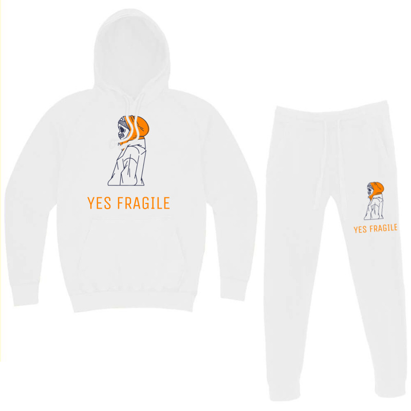 Yes Fragile Mental Health Month Hoodie & Jogger set by bilakakassw0 | Artistshot