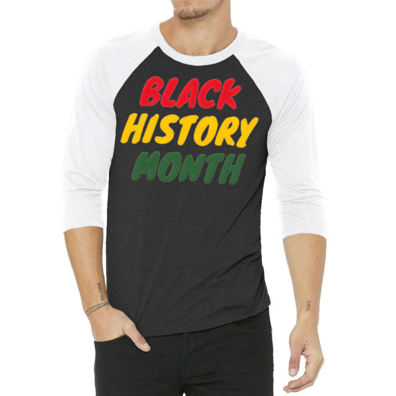 Black History Month Nature 3/4 Sleeve Shirt | Artistshot