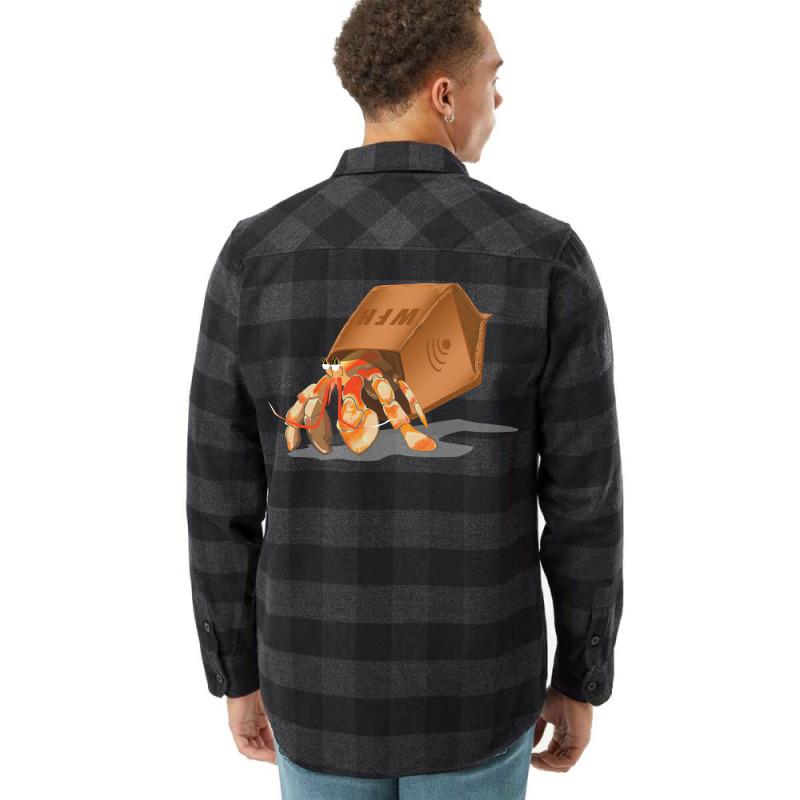 Hermitt The Crabworker Travel Flannel Shirt | Artistshot