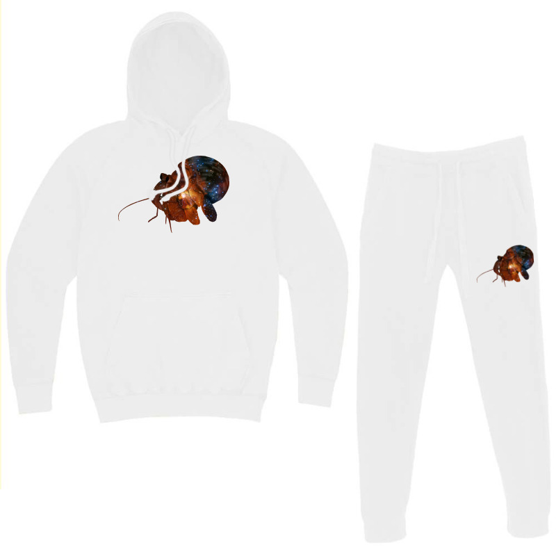 Galaxy Hermit Crab Funny Hoodie & Jogger Set | Artistshot