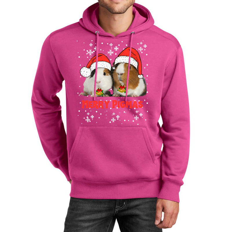 Funny Guinea Pig Merry Pigamas Christmas Tumblr Unisex Hoodie | Artistshot