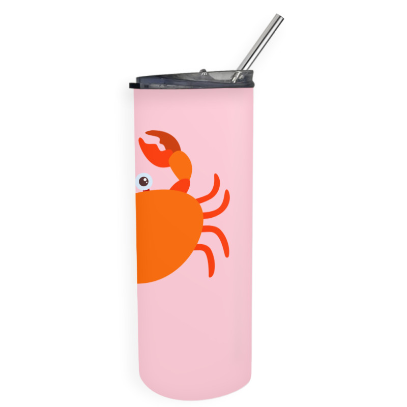 Cute Crab Art Stars Skinny Tumbler | Artistshot