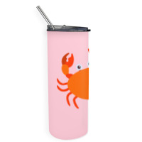 Cute Crab Art Stars Skinny Tumbler | Artistshot