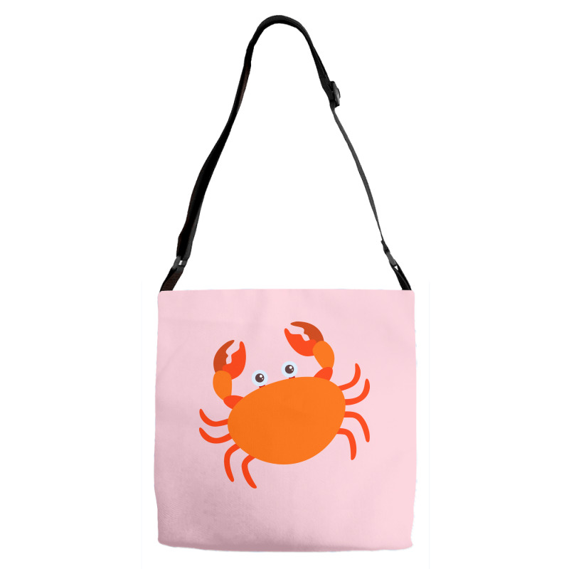 Cute Crab Art Stars Adjustable Strap Totes | Artistshot