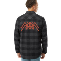 Diamond Spider Crab Dark Red Girl Flannel Shirt | Artistshot