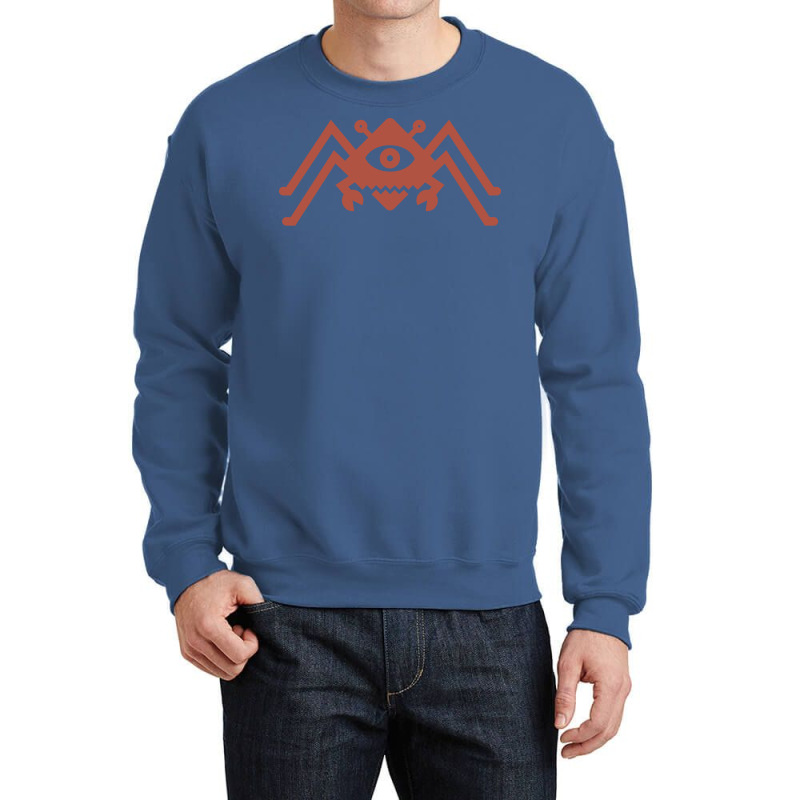 Diamond Spider Crab Dark Red Girl Crewneck Sweatshirt | Artistshot