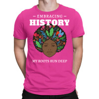 Black History Embracing History Hipster T-shirt | Artistshot