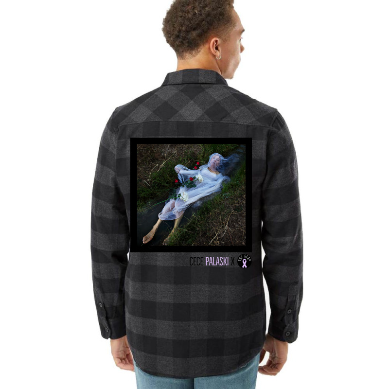 Artist Special Cece Palaski Light River Color Bw Flannel Shirt | Artistshot