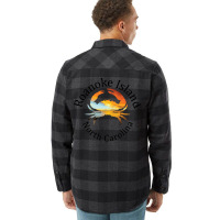 Roanoke Island North Carolina Cute Flannel Shirt | Artistshot