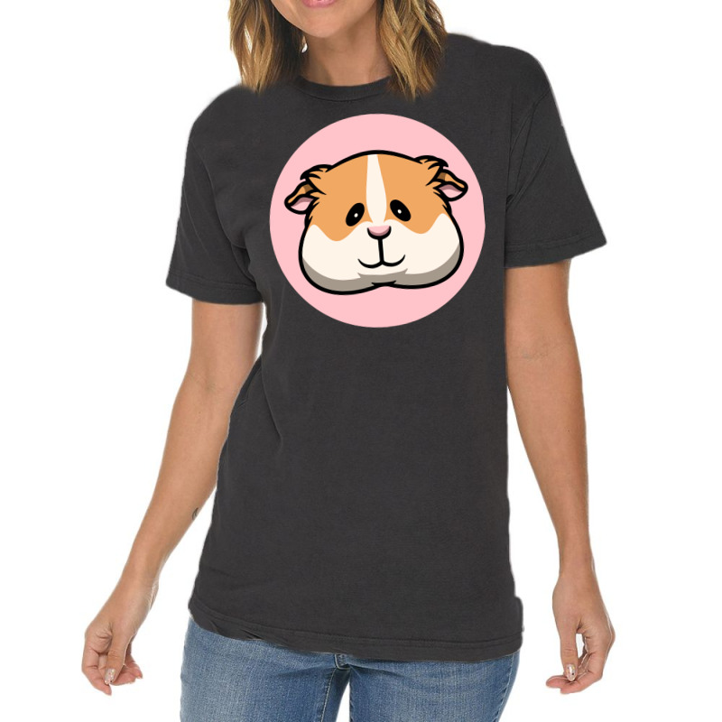 Cute Guinea Pig Humor Vintage T-shirt | Artistshot