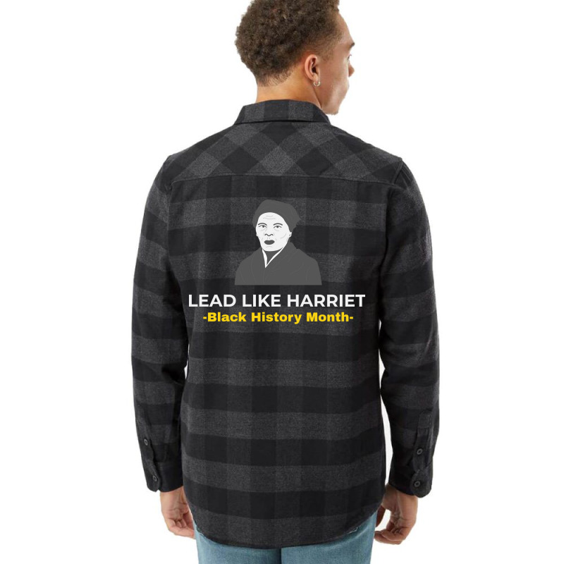 Black History Lead Like Harriet Green Flannel Shirt | Artistshot