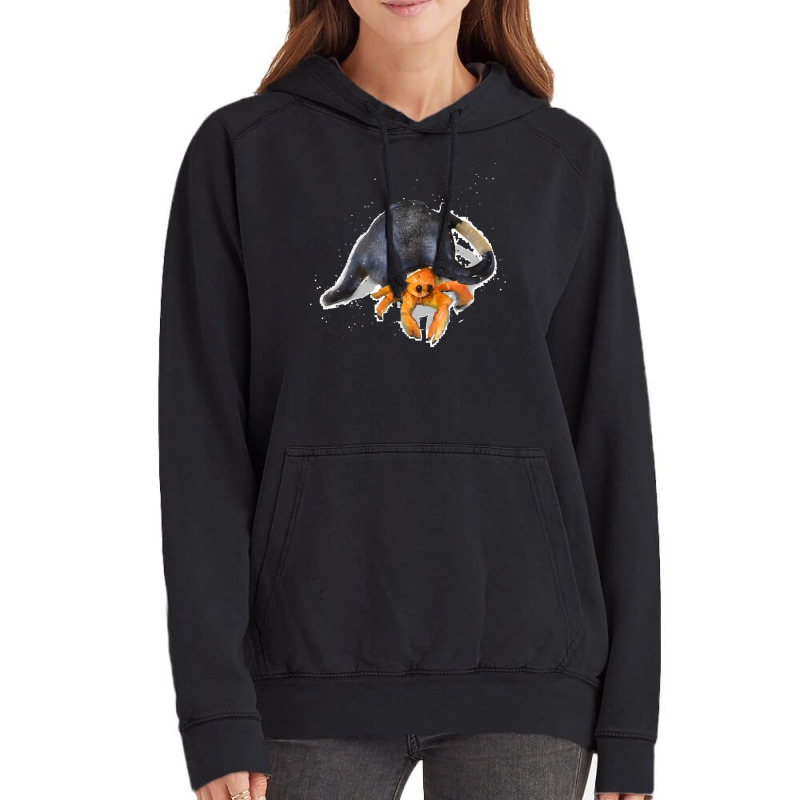 Hermit Tea Crab Vintage Vintage Hoodie | Artistshot