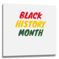 Black History Month 20230214t040613015 Metal Print Square | Artistshot