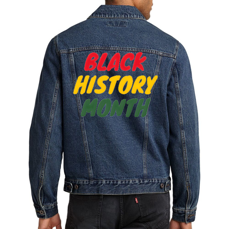 Black History Month 20230214t040613015 Men Denim Jacket | Artistshot