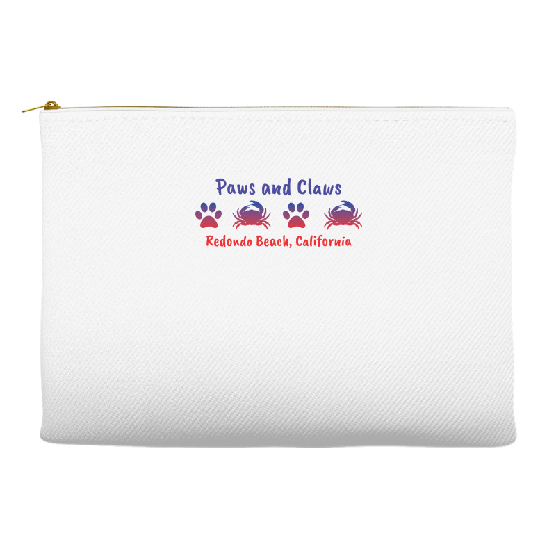 Redondo Beach California Yellow Accessory Pouches | Artistshot