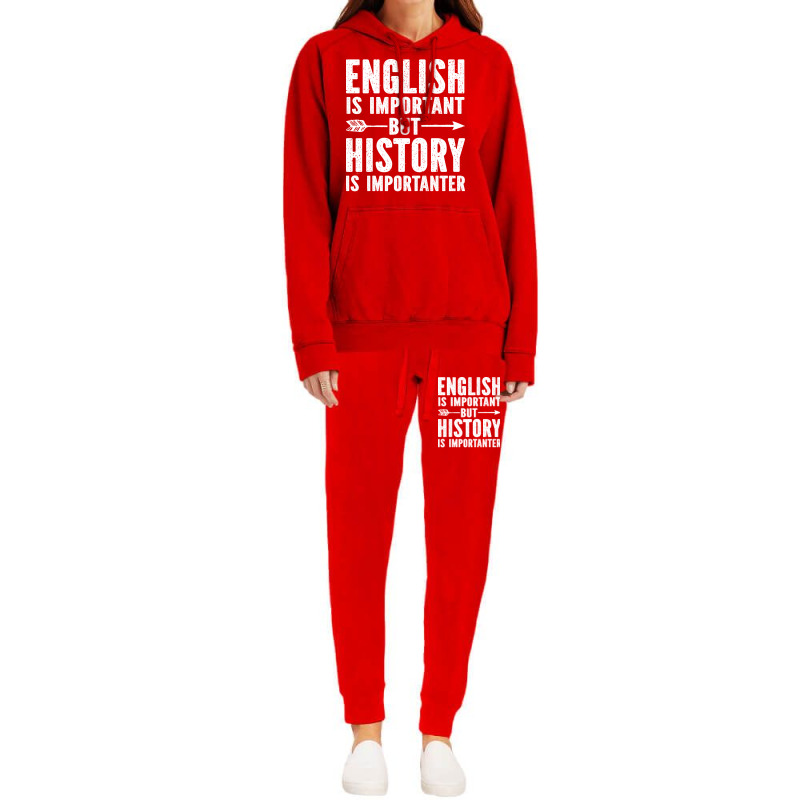 English Is Important But History Is Importanter Bl Hoodie & Jogger Set | Artistshot