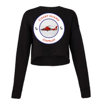 Copilots Us Coast Guard Search And Rescue Helicopt Cropped Sweater | Artistshot