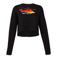 Aerobus Tiger Attack Helicopter 3 Travel Cropped Sweater | Artistshot