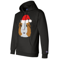 Christmas Orange And White Guinea Pig Vintage Champion Hoodie | Artistshot