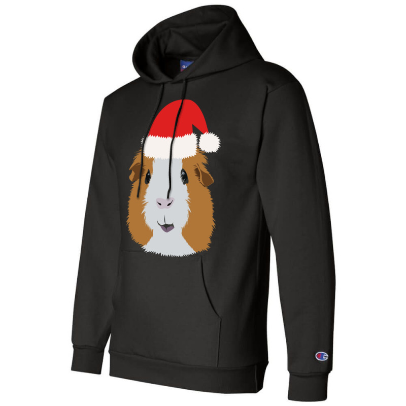 Christmas Orange And White Guinea Pig Vintage Champion Hoodie | Artistshot