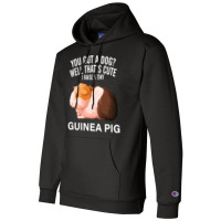 Guinea Pig Hipster Champion Hoodie | Artistshot