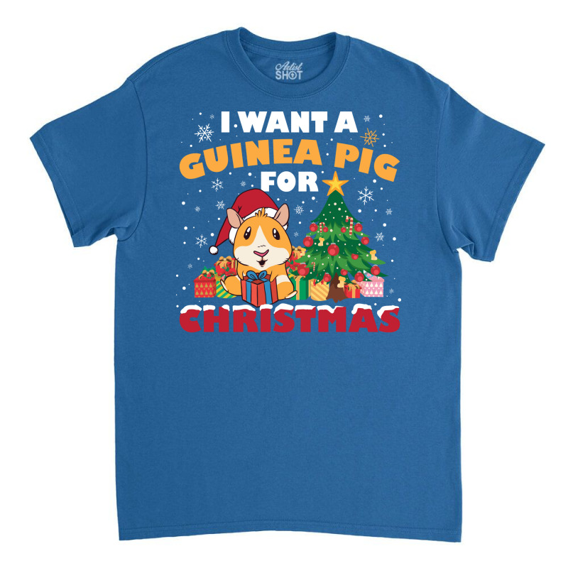 Guinea Pig For Christmas Funny Christmas Gift Gree Classic T-shirt | Artistshot