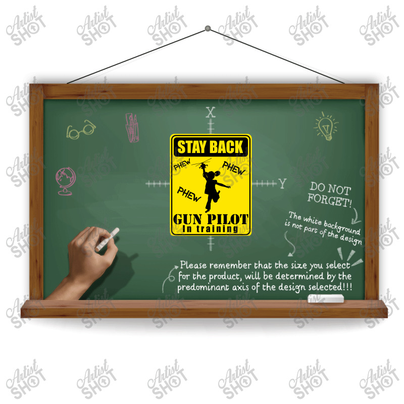 Gun Pilot Girl Stay Back Gun Pilot In Training Sublimation Transfer | Artistshot