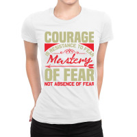 Courage Summer Ladies Fitted T-shirt | Artistshot