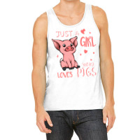 Just A Girl Who Loves Pigs Hipster Tank Top | Artistshot