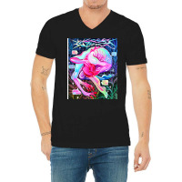 Dissociation 80s V-neck Tee | Artistshot