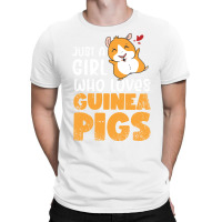 Just A Girl Who Loves Guinea Pigs Aesthetic T-shirt | Artistshot