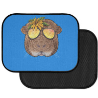 Summer Guinea Pig Tropical Holiday Summer Beach Va Rear Car Mat | Artistshot