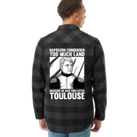 Napoleonic French Revolution Joke And Napoleon Bon Flannel Shirt | Artistshot