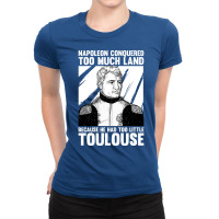 Napoleonic French Revolution Joke And Napoleon Bon Ladies Fitted T-shirt | Artistshot