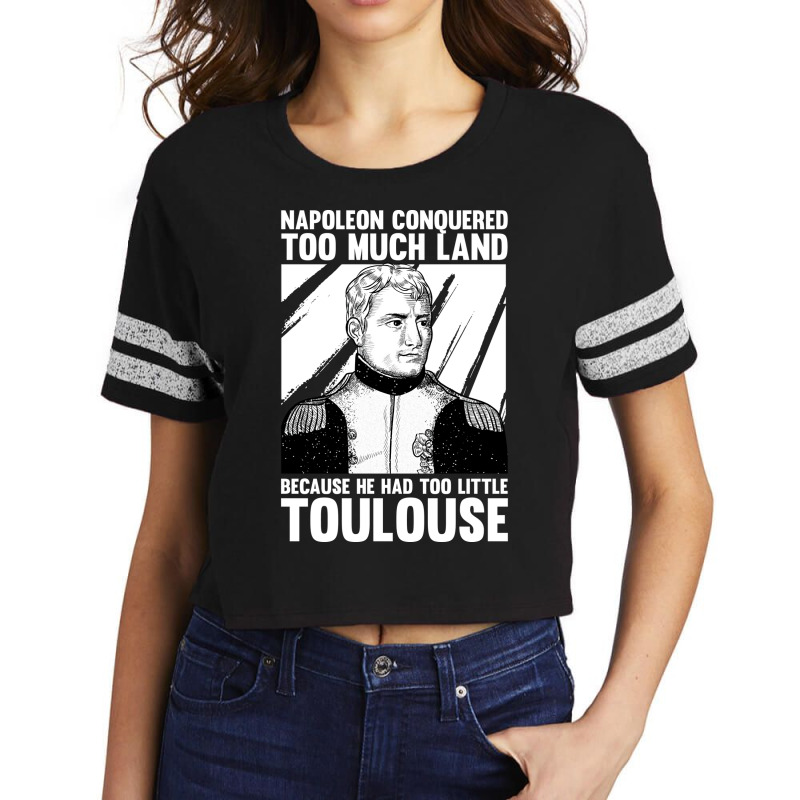 Napoleonic French Revolution Joke And Napoleon Bon Scorecard Crop Tee by ntetemukaniu | Artistshot