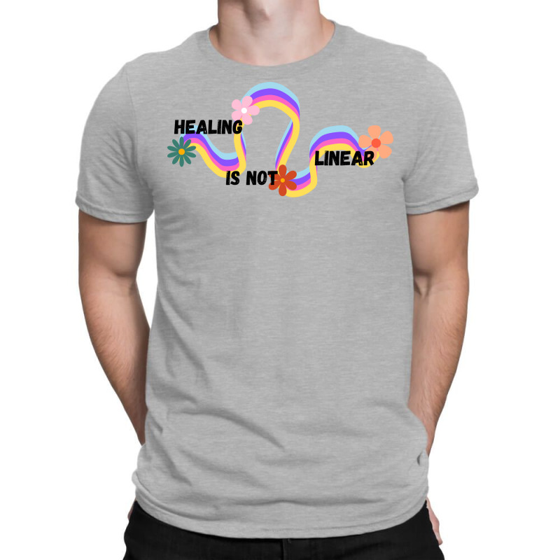 Healing Is Not Linear Girl T-shirt | Artistshot