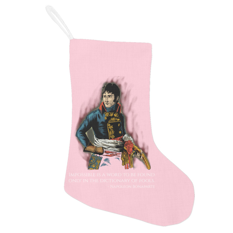 Napoleon Bonaparte French History Motivational Ins Holiday Stocking | Artistshot