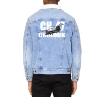 Ch47 Chinook Helicopter Tee Shirt Trending Unisex Sherpa-lined Denim Jacket | Artistshot