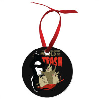 World Of Trash Funny Trash Eating Rodents And A Te Ornament | Artistshot