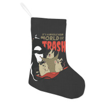 World Of Trash Funny Trash Eating Rodents And A Te Holiday Stocking | Artistshot