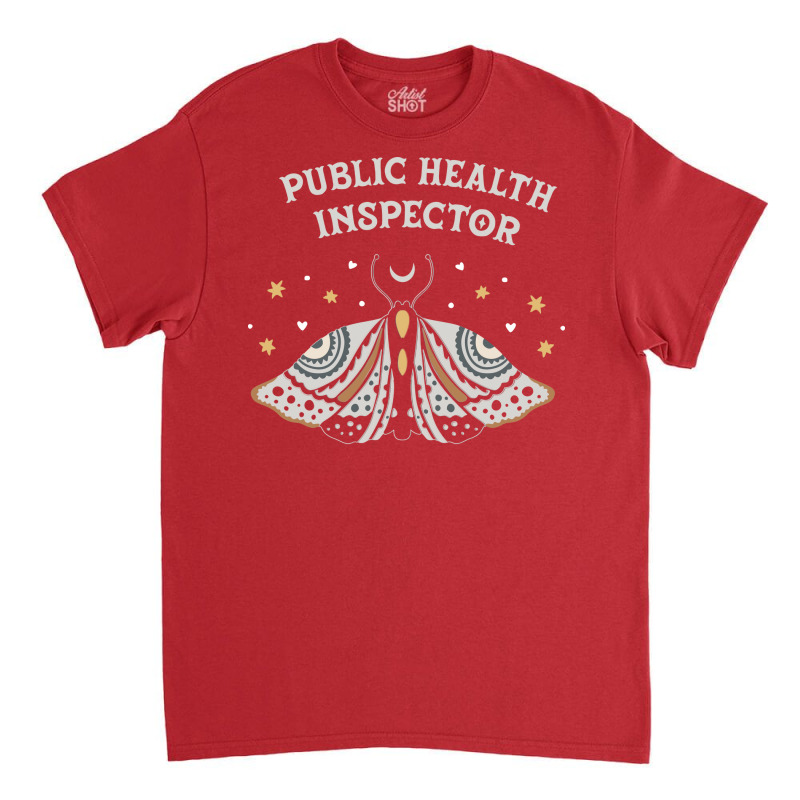 Public Health Inspector Boho Butterfly Design Classic T-shirt by gurevamelvod | Artistshot