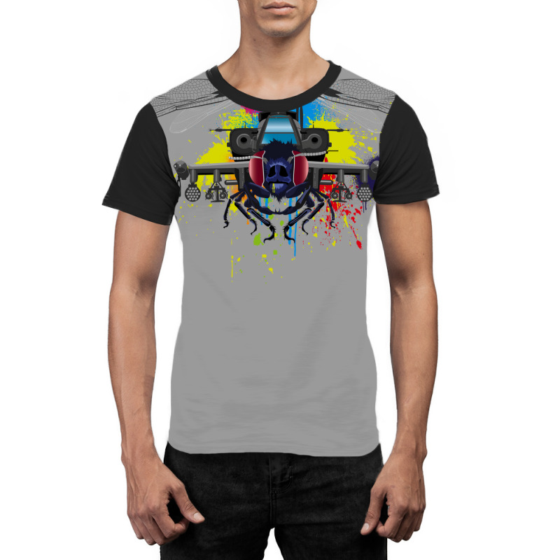 Dragonfly Battle Copter Love Graphic T-shirt by xsavvakuistih | Artistshot