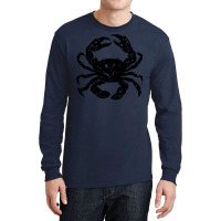 Huichol Crab Green Long Sleeve Shirts | Artistshot