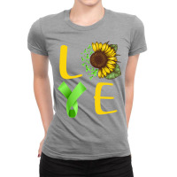 Love Mental Health Awareness Sunflower Trending Ladies Fitted T-shirt | Artistshot