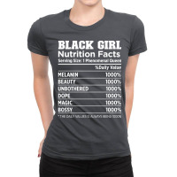 Black Girl Nutrition Love Ladies Fitted T-shirt | Artistshot