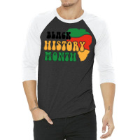 Black History Month Humor Cool 3/4 Sleeve Shirt | Artistshot