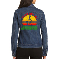 Black History Month Honoring The Past Inspiring Th Ladies Denim Jacket | Artistshot