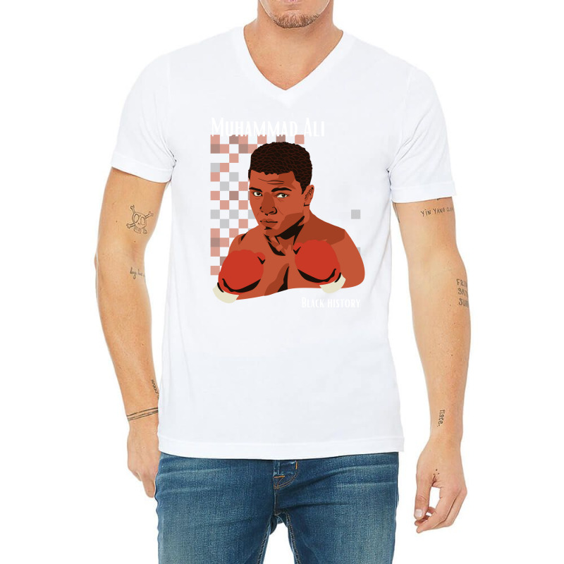 Black History Summer V-Neck Tee by oliviibasscz | Artistshot